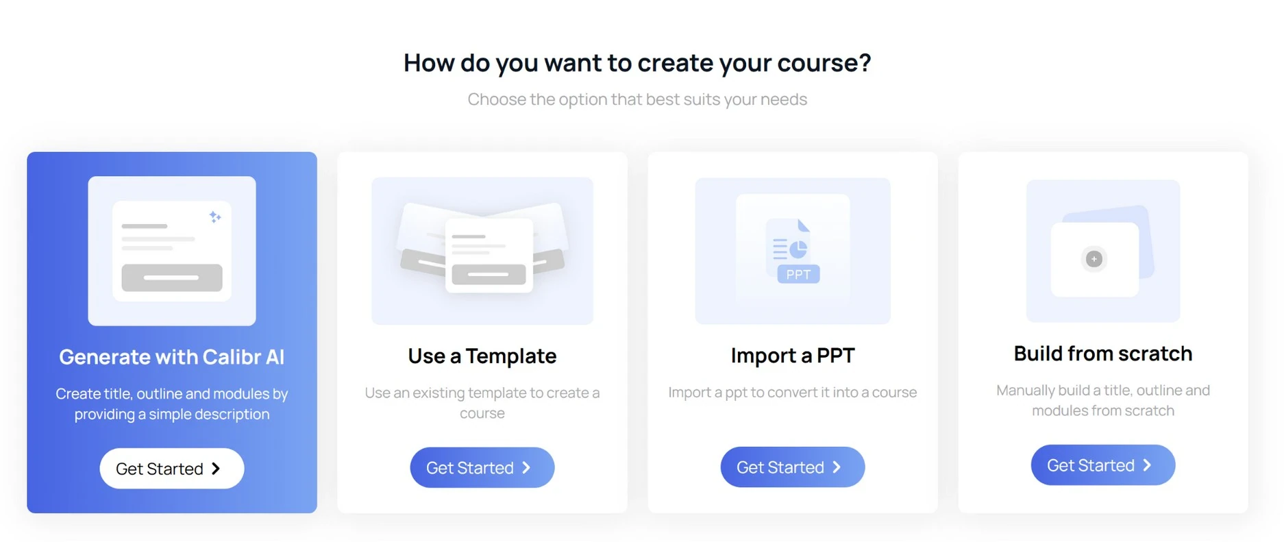 Calibr Product Feature